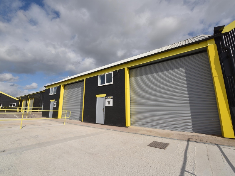 Warrington business park and industrial units